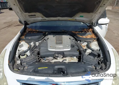 2011 Infiniti G25X z USA, uszkodzony, nr VIN JN1DV6AR3BM450985